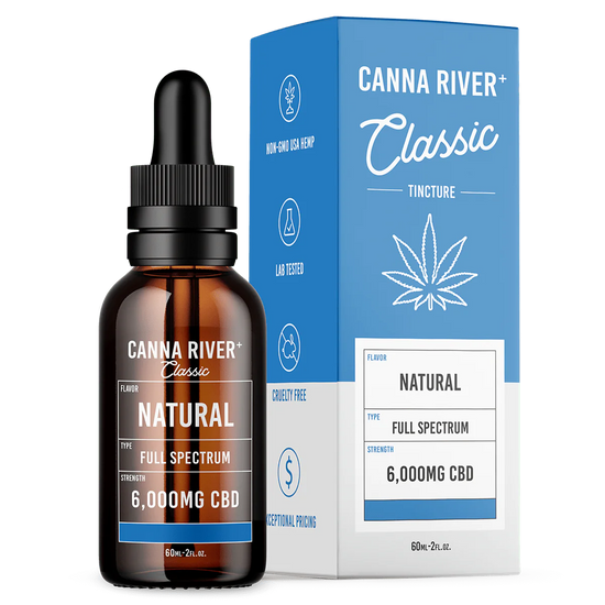 Canna River -  Spectrum CBD Classic Tincture - (Super chill world)