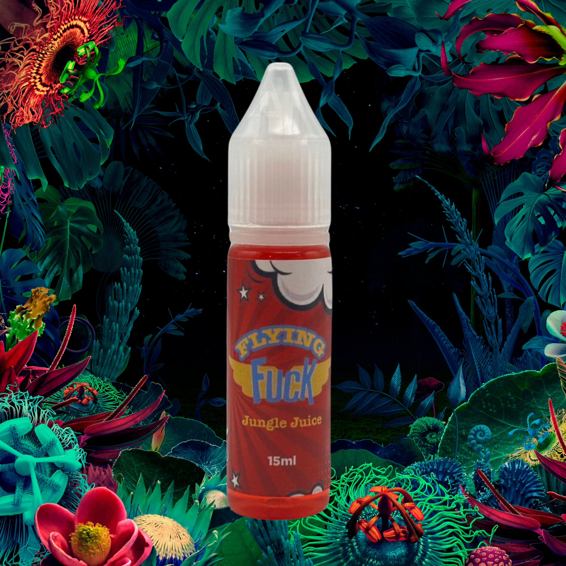 Jungle Juice Vapes Jungle Juice Flying Fuck Jungle Juice 15ml CBD Vape | 450mg CBD | Super Chill World Superchill World Jungle Juice Vapes Jungle Juice Flying Fuck Jungle Juice 15ml CBD Vape | 450mg CBD | Super Chill World Superchill World