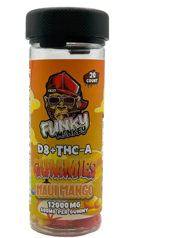 Funky Monkey - Delta 8 + THC-A Gummies 