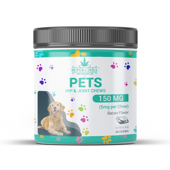 Hip & Joint Chew For Dogs (Bacon Flavour) By Superchill World