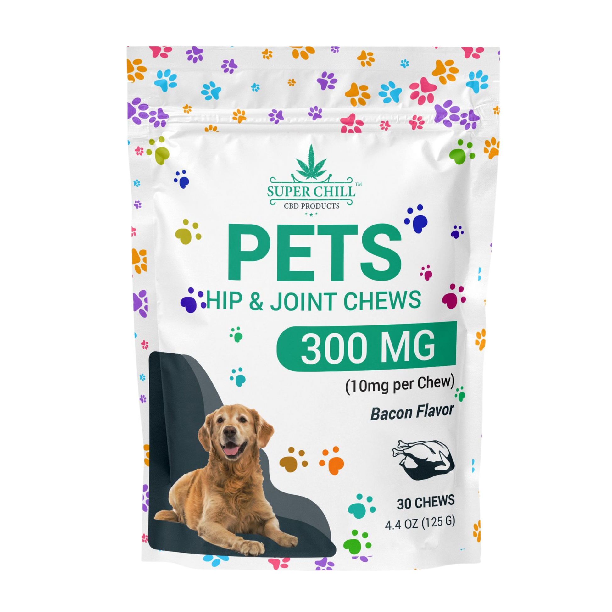 Hip & Joint Chews Gummies Pouch For Dog
