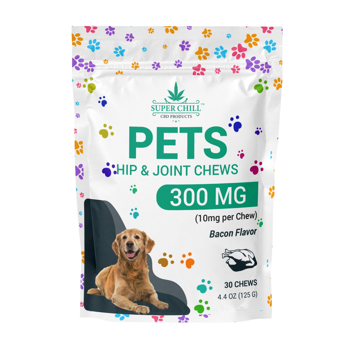Hip & Joint Chews Gummies Pouch For Dog