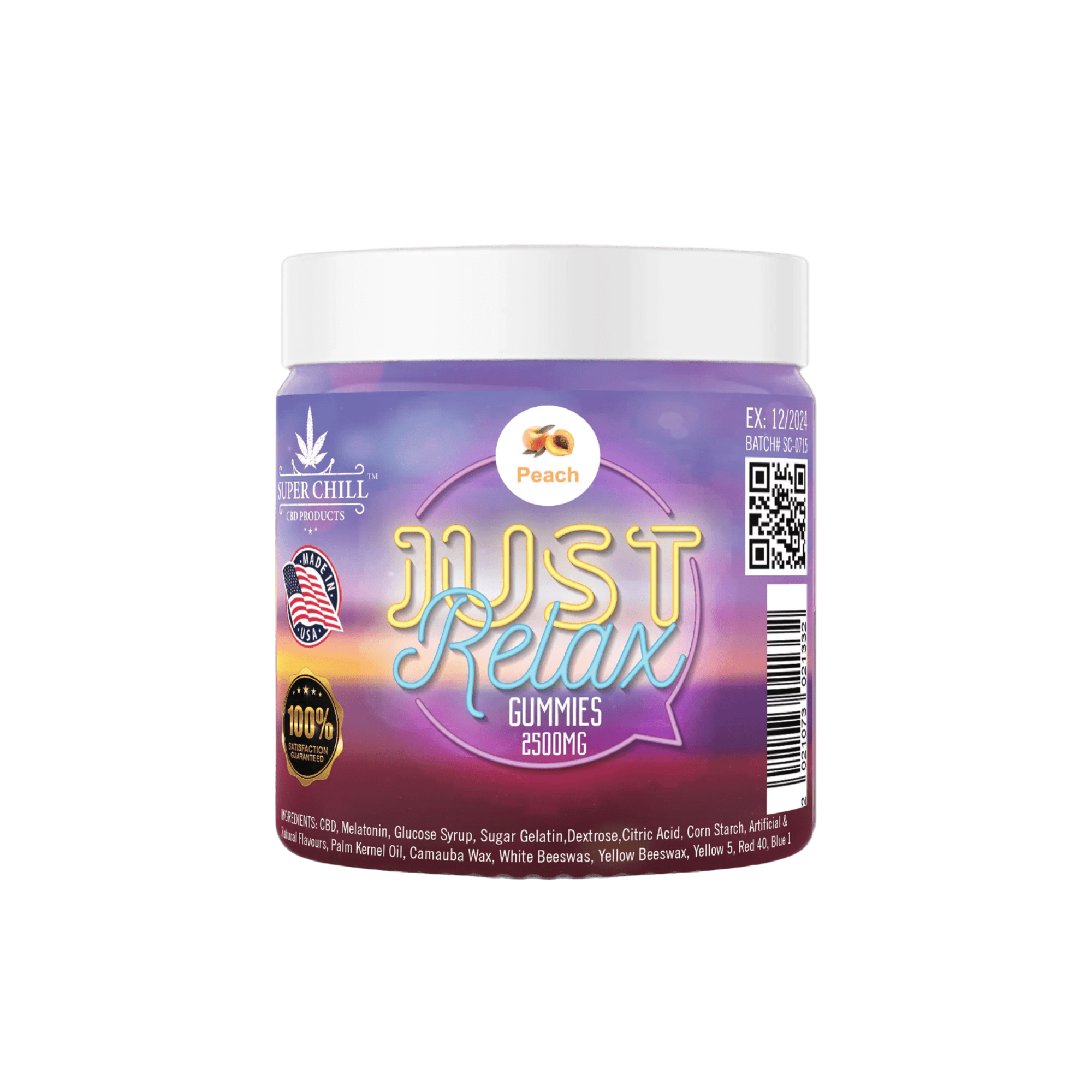 Just relax 2500MG- Peach