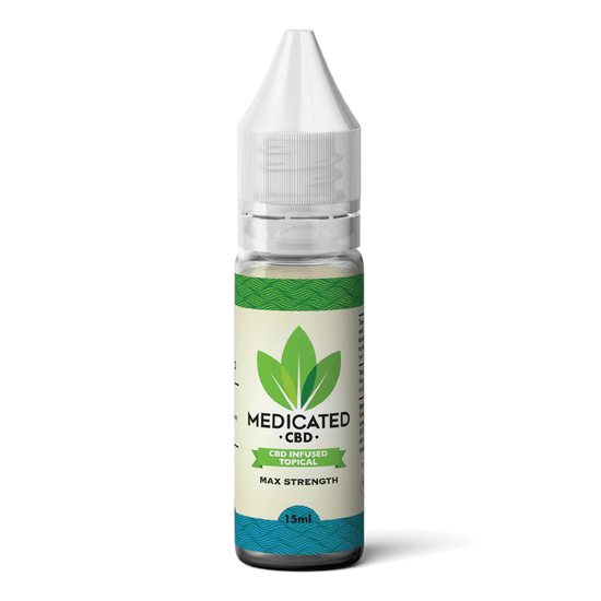 Medicated CBD Vape Juice - 15 ML - Max Strength - CBD Infused Topical