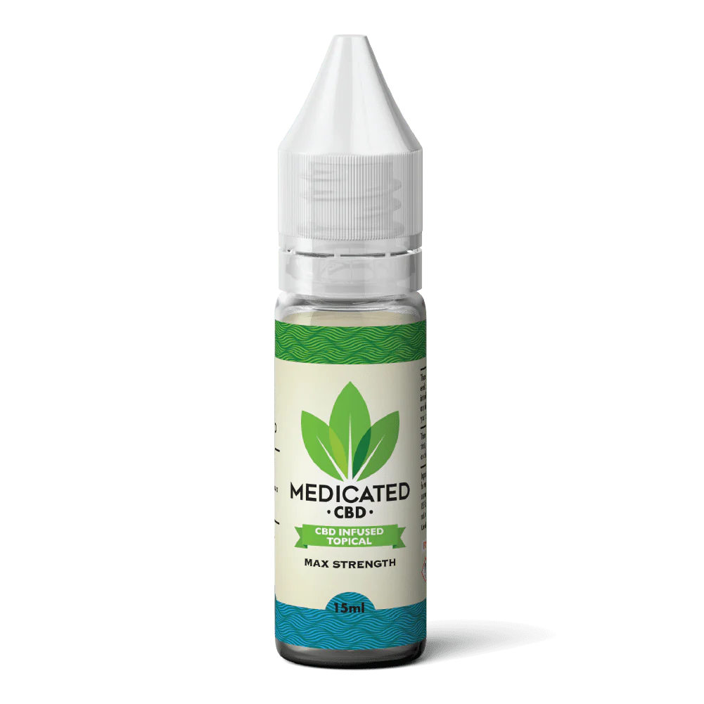 Medicated CBD Vape Juice - 15 ML - Max Strength - CBD Infused Topical