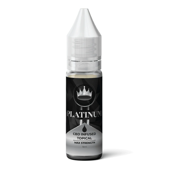 Platinum CBD Vape Juice - 16 ML - Max Strength - CBD Infused Topical - Made in USA