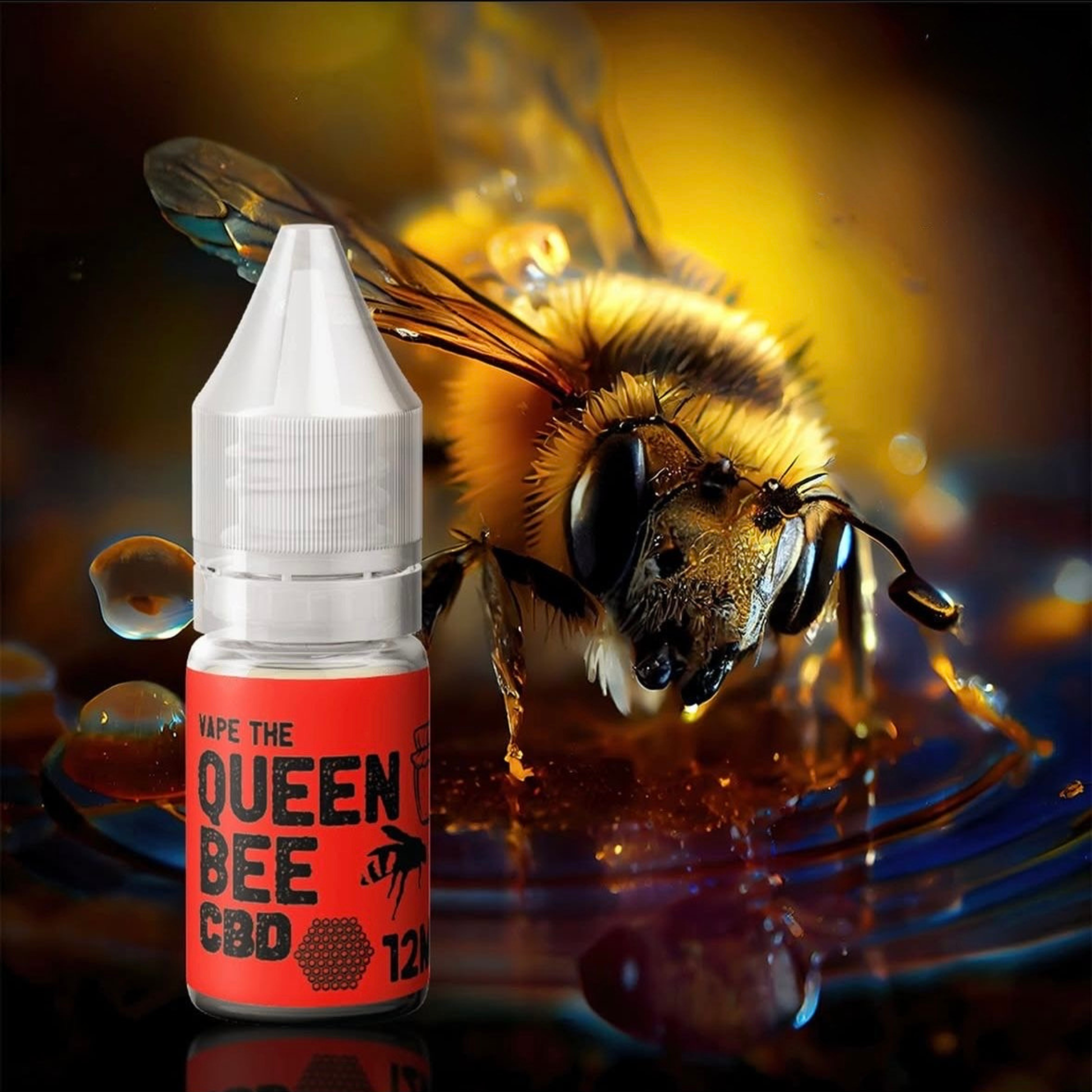 Queen Bee 10ml Vape Juice Sweet, Royal & Relaxing | Super Chill World Superchill World Queen Bee 10ml Vape Juice Sweet, Royal & Relaxing | Super Chill World Superchill World