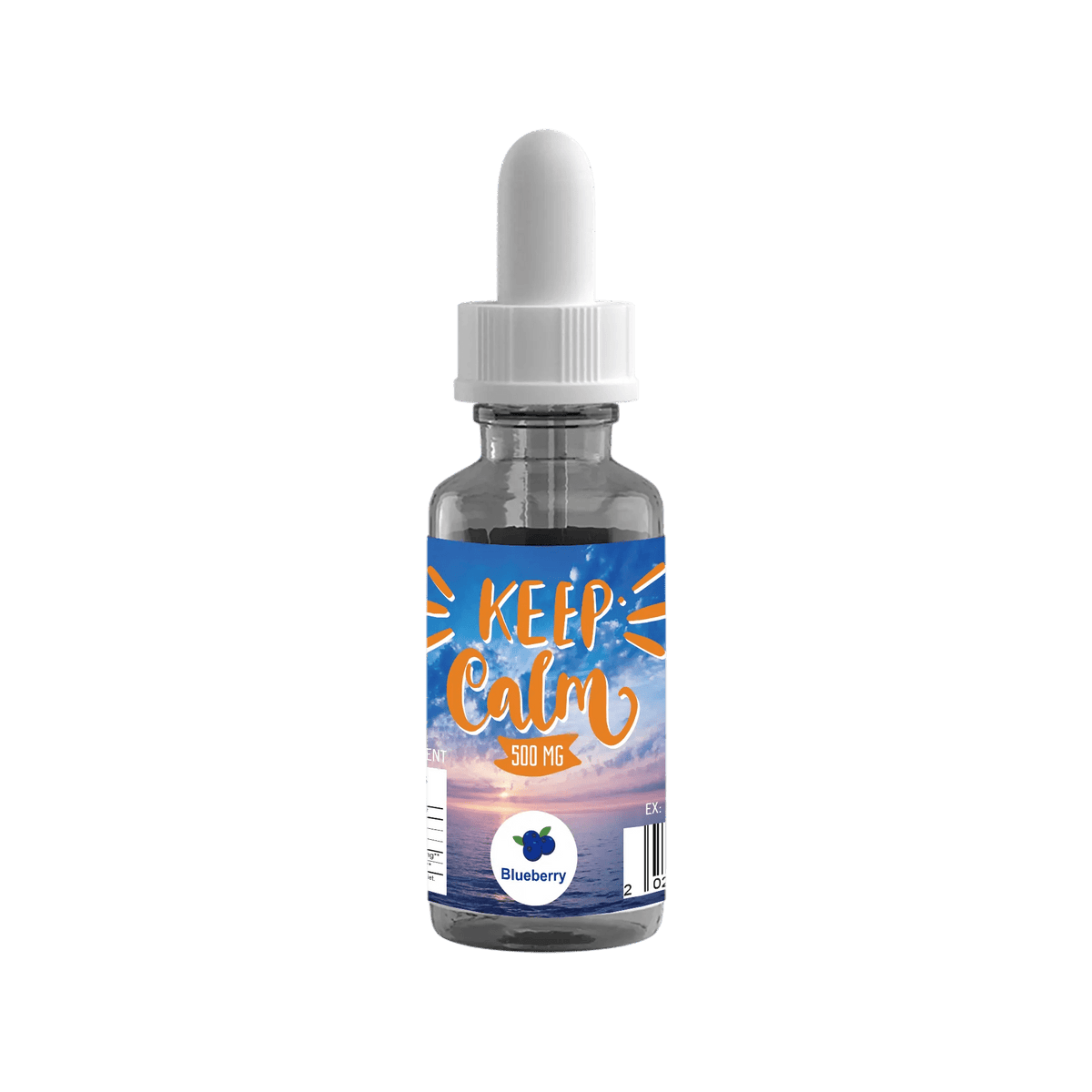 CBD Calm Tincture - Buleberry flavor