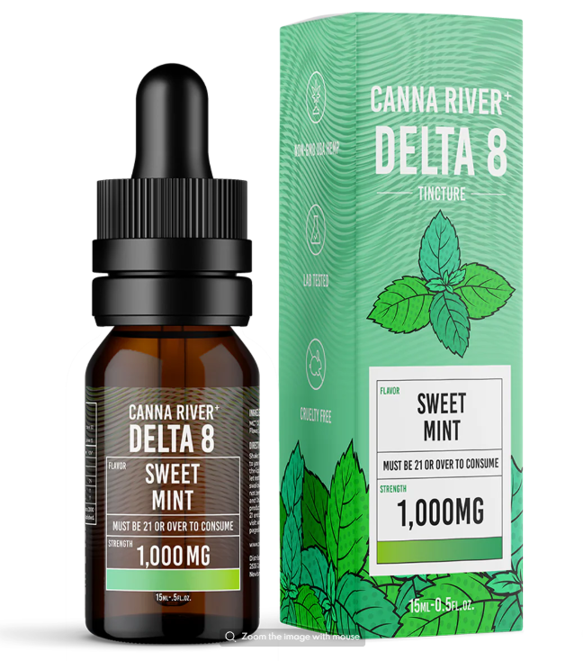 Canna River - D8 Tincture - Sweet Mint