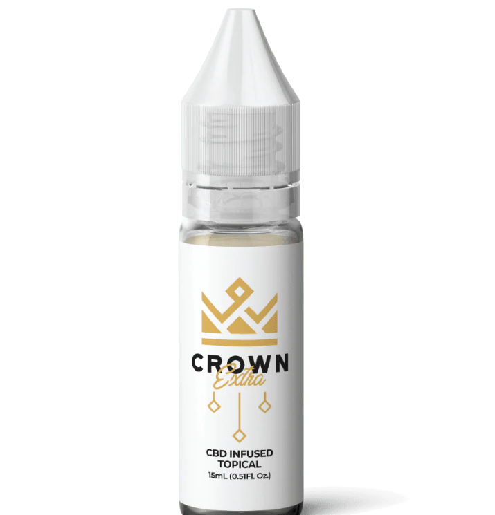 Crown Black CBD Vape Juice - 15 ML - CBD Infused Topical - Made in USA