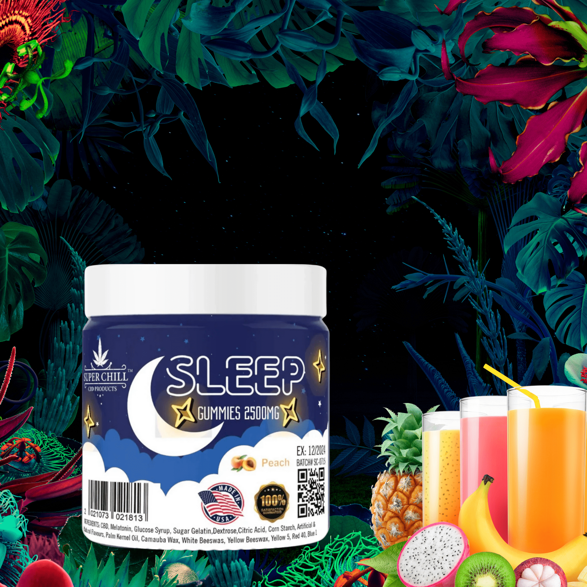 Sleep Gummies 2500mg 