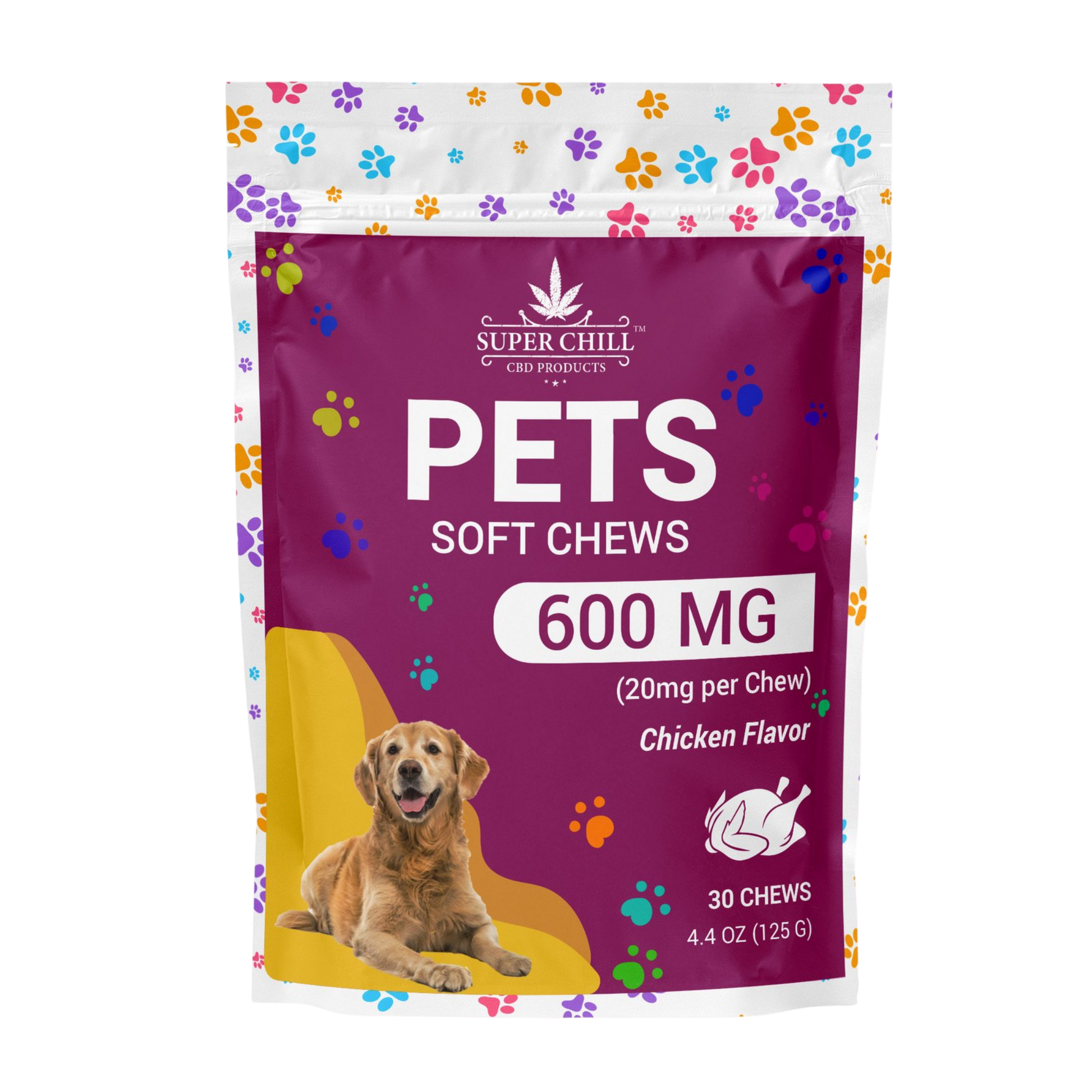 Soft Chews Gummies Pouch For Dog
