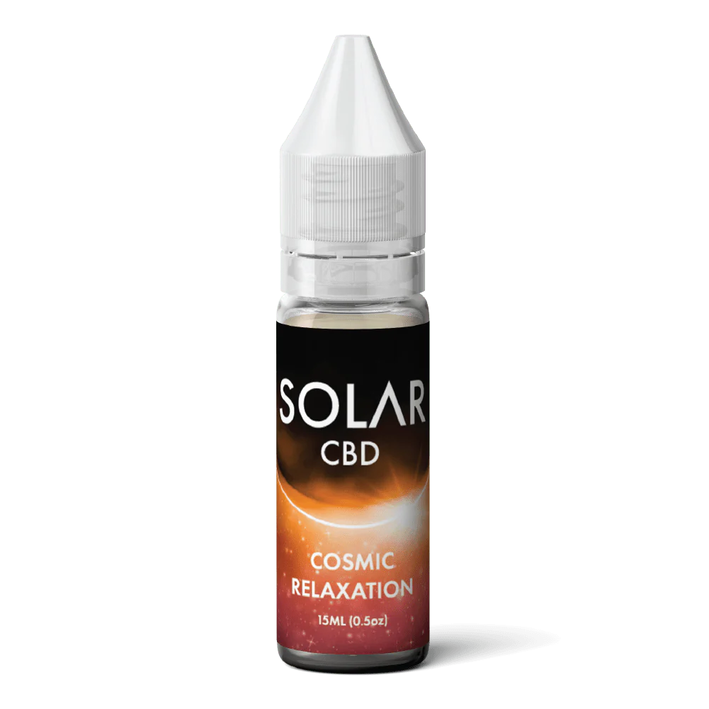 Solar CBD Vape Juice - 15 ML - Cosmic Relaxation - CBD Infused Topical