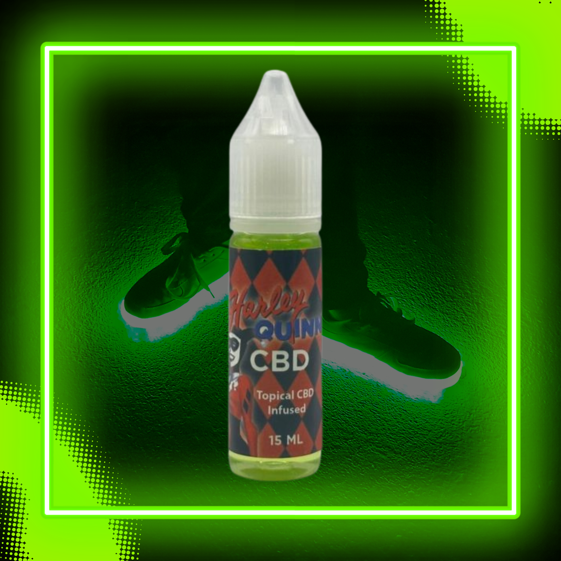 Harley Quinn CBD Vape Juice 15ml Wild, Sweet & Twisted | Super Chill World Superchill World Harley Quinn CBD Vape Juice 15ml Wild, Sweet & Twisted | Super Chill World Superchill World