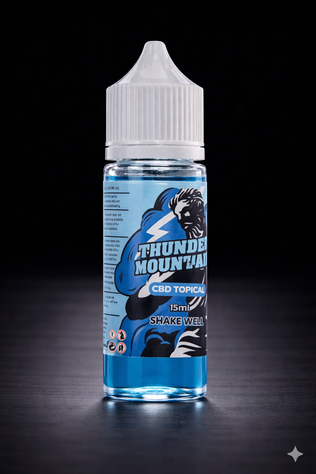 Thunder Mountain Blue 15ml - CBD Vape Juice