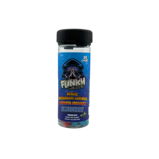 Funky Monkey Blue Berry 10000mg (Box of 20 Jars)