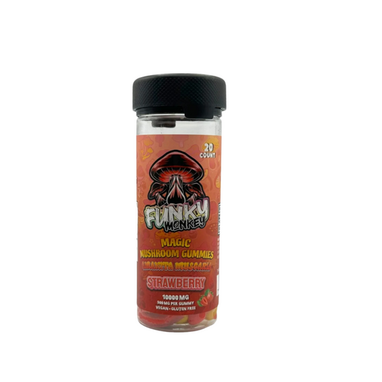 Funky Monkey Strawberry 10000mg (Box of 20 Jars)