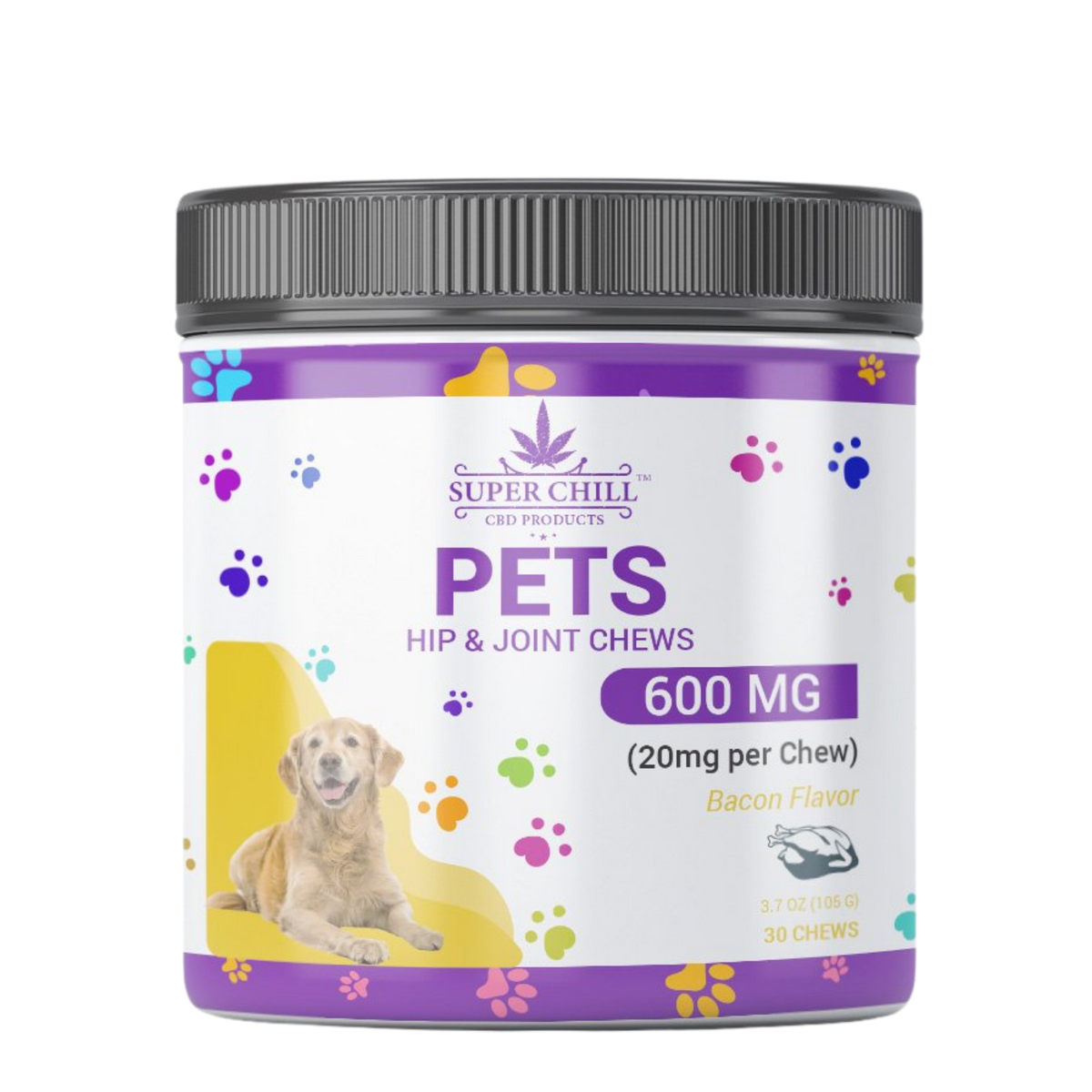 Hip & Joint Chews Bacon Flavor For Dog