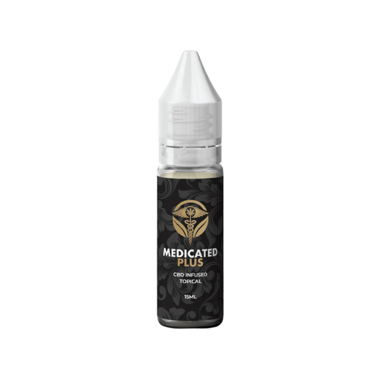 Medicated Plus Vape Juice - 15 ML - CBD Infused Topical