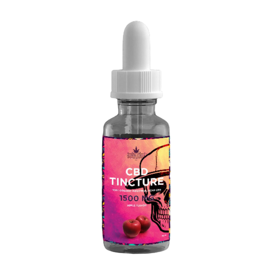 Super Chill CBD Tincture - Full Spectrum - 30 ML - 1500 MG - 100% Natural