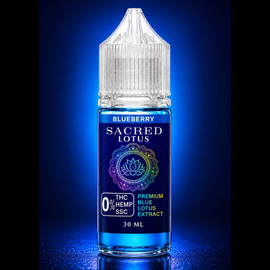 SACRED LOTUS 30ML - Premium THC-Free Vape Juice 100% Compliant