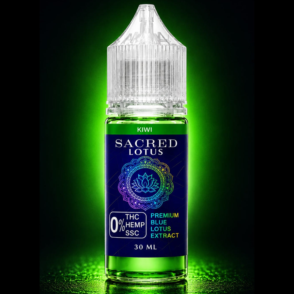 SACRED LOTUS 30ML - Premium THC-Free Vape Juice 100% Compliant