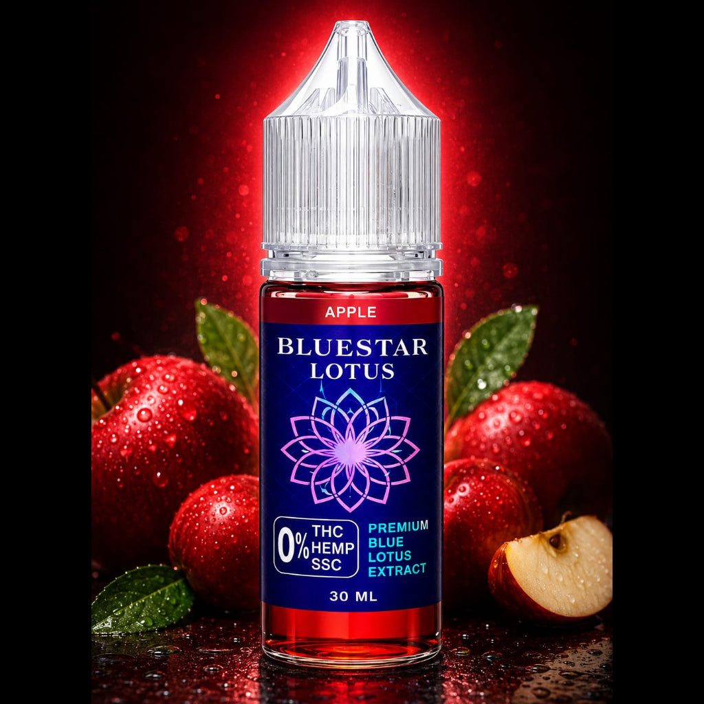 BLUESTAR LOTUS - Premium THC-Free Vape Juice 100% Compliant