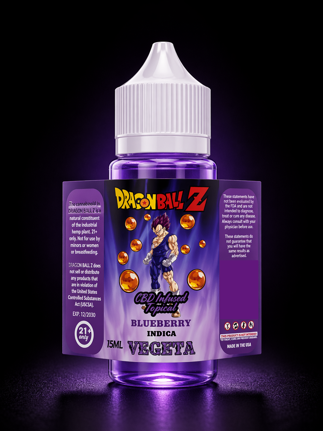 ZBD Vegeta CBD Vape Juice 15ml
