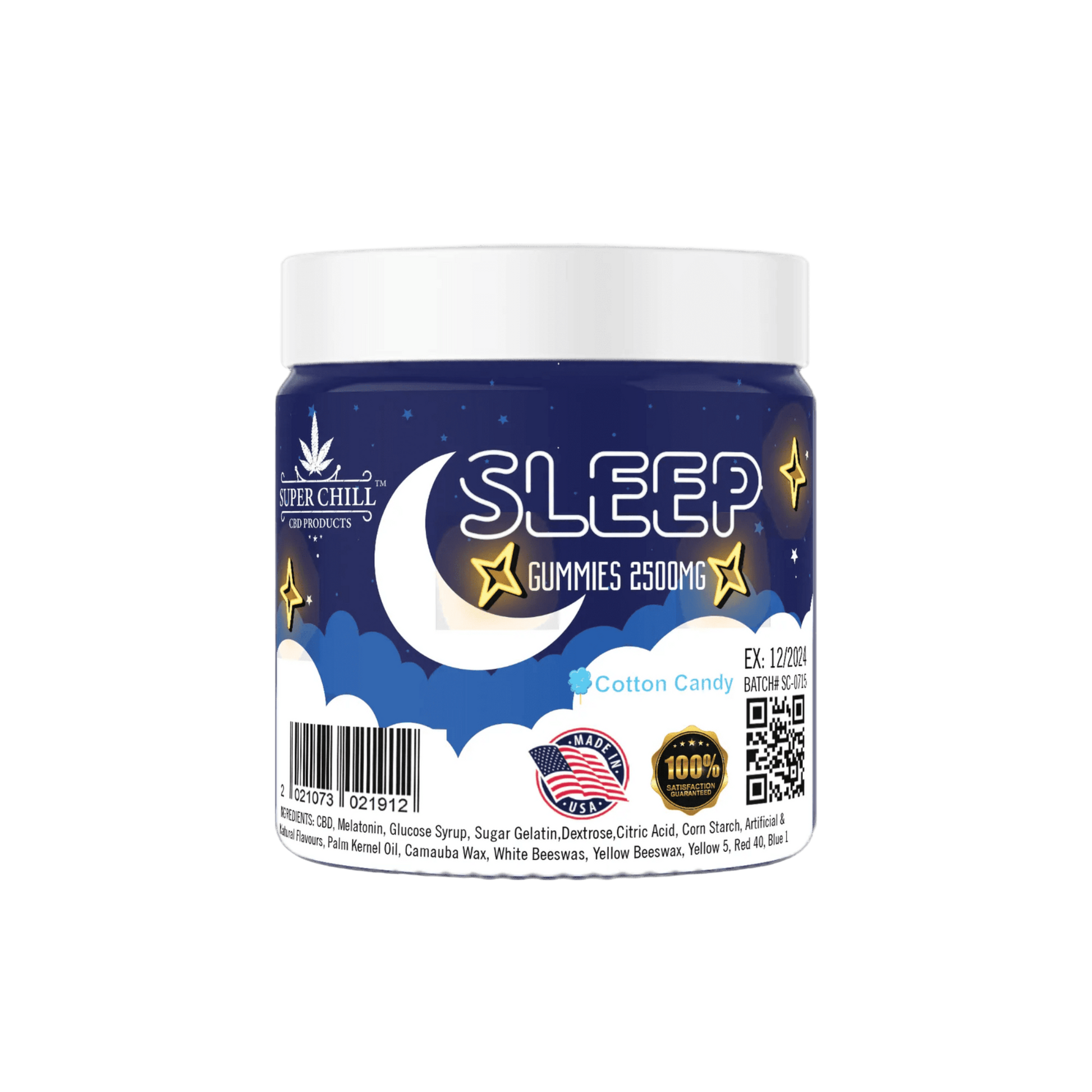 Sleep Gummies 2500mg
