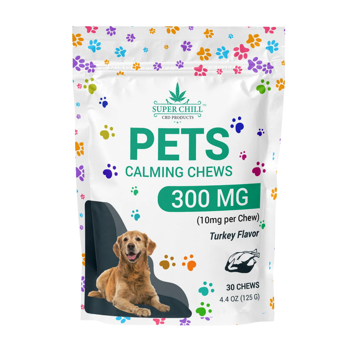 Calming Chews Gummies Pouch For Dog