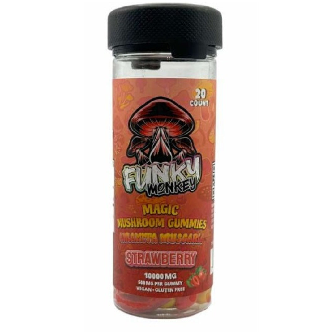 Funky Monkey- Magic Mushroom Gummies Amanita Muscaria 10000mg