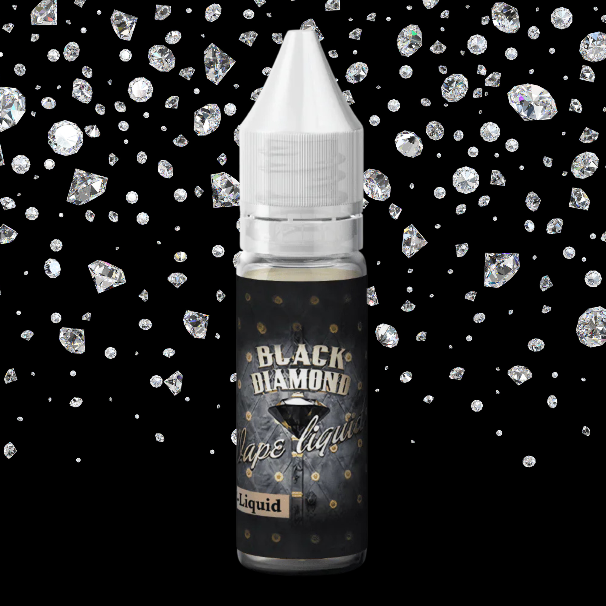 Black Diamond CBD Vape Juice - 15 ML - C-Liquid - CBD Infused Topical