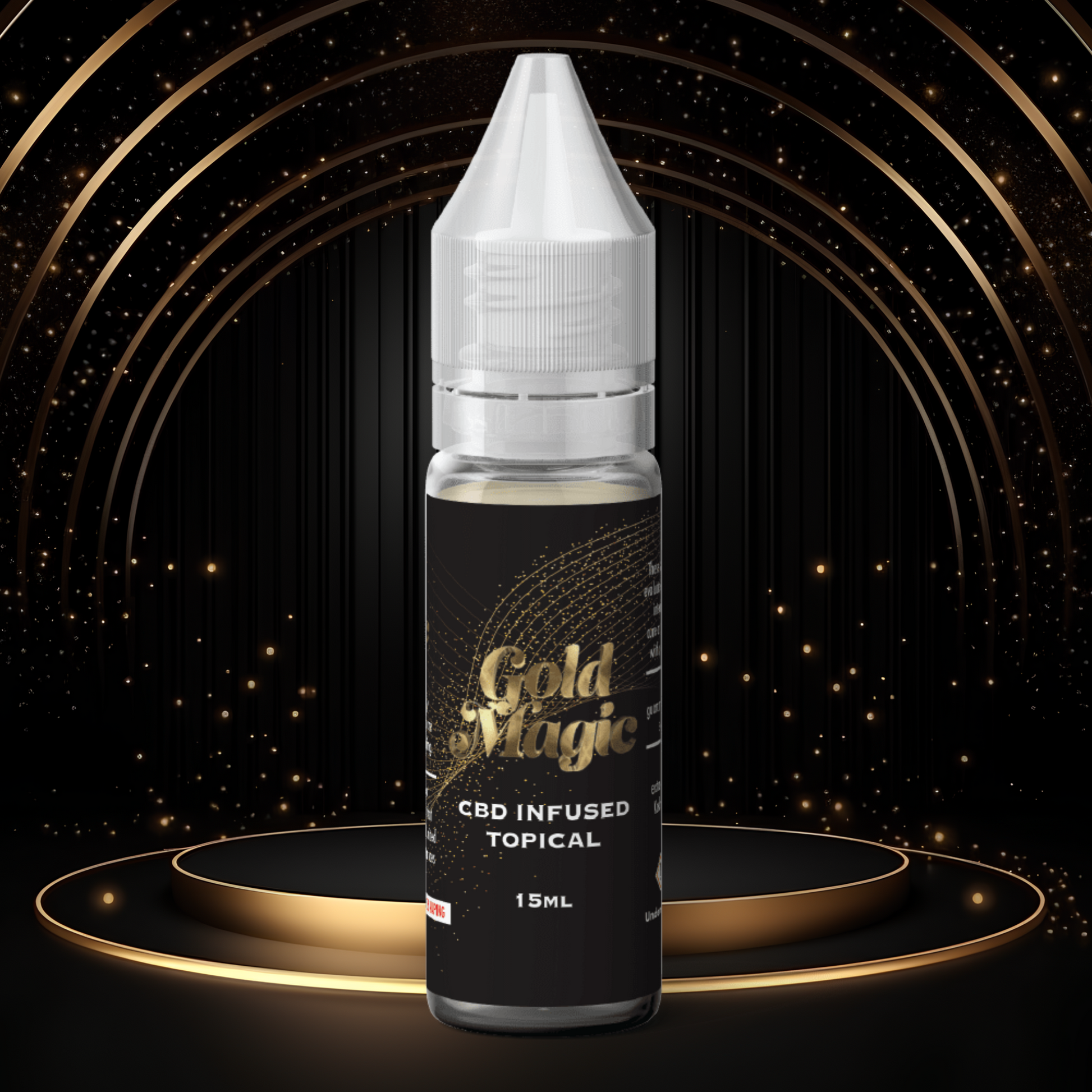 Gold Magic CBD Vape Juice - 15 ML