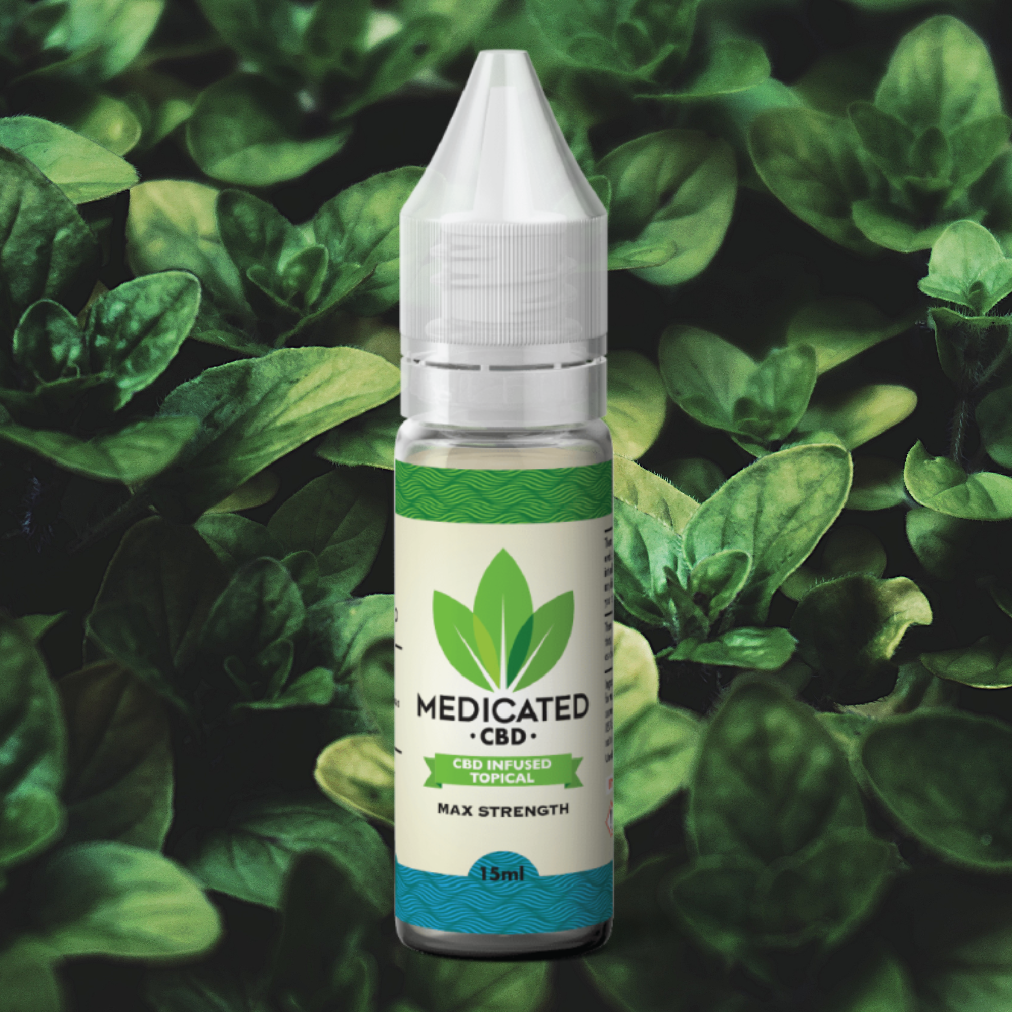 Medicated CBD Vape Juice - 15 ML - Max Strength - CBD Infused Topical