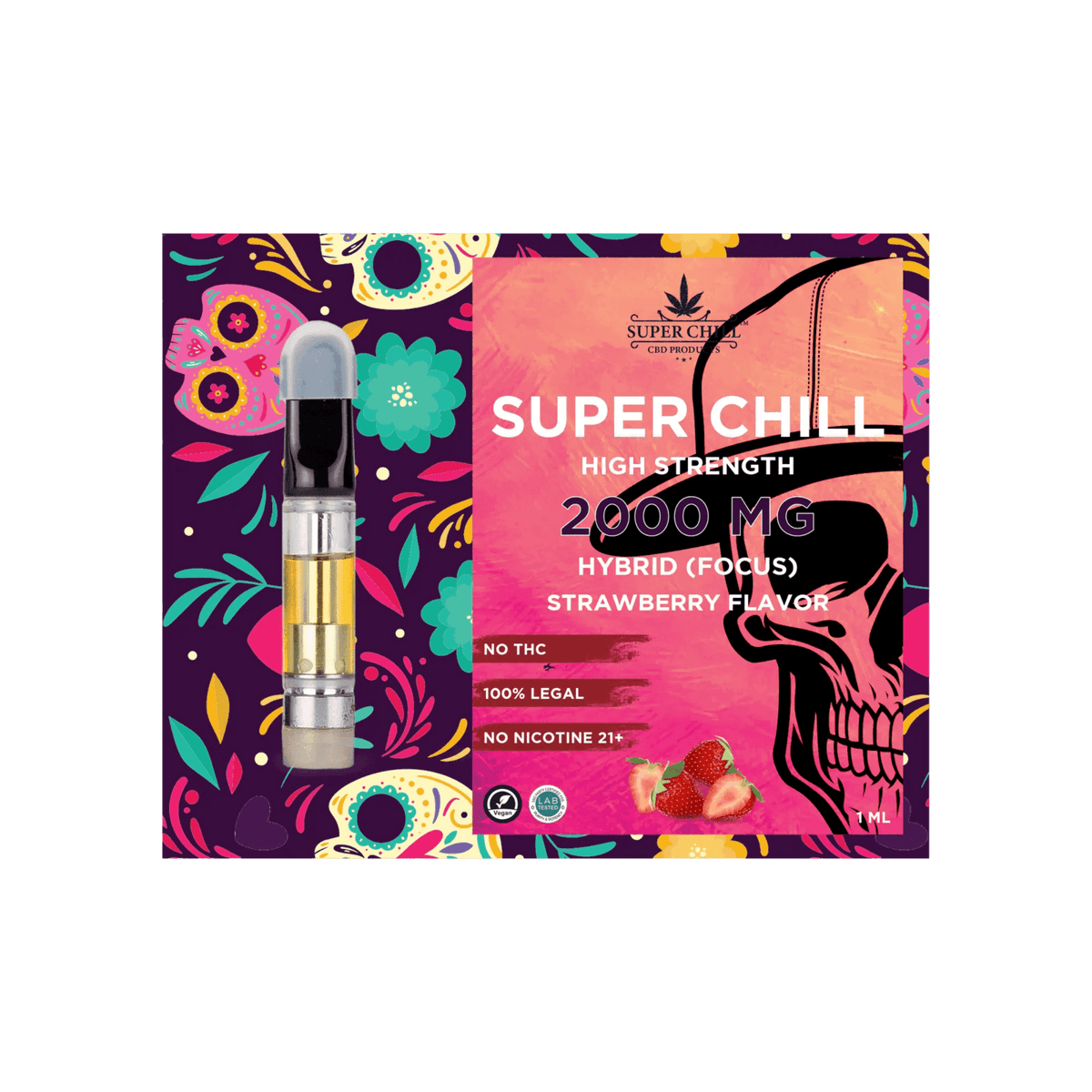 CBD Cartridge - 2000MG