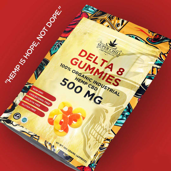 Super Chill CBD - Delta 8 Gummies - 500 MG