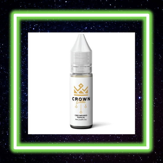 Crown Black CBD Vape Juice - 15 ML - CBD Infused Topical