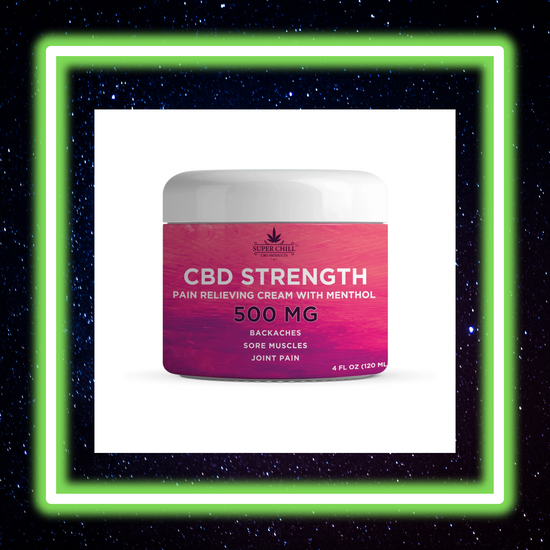 Super Chill CBD - Strength Jar - 120 ML - 500 MG - 100% Natural