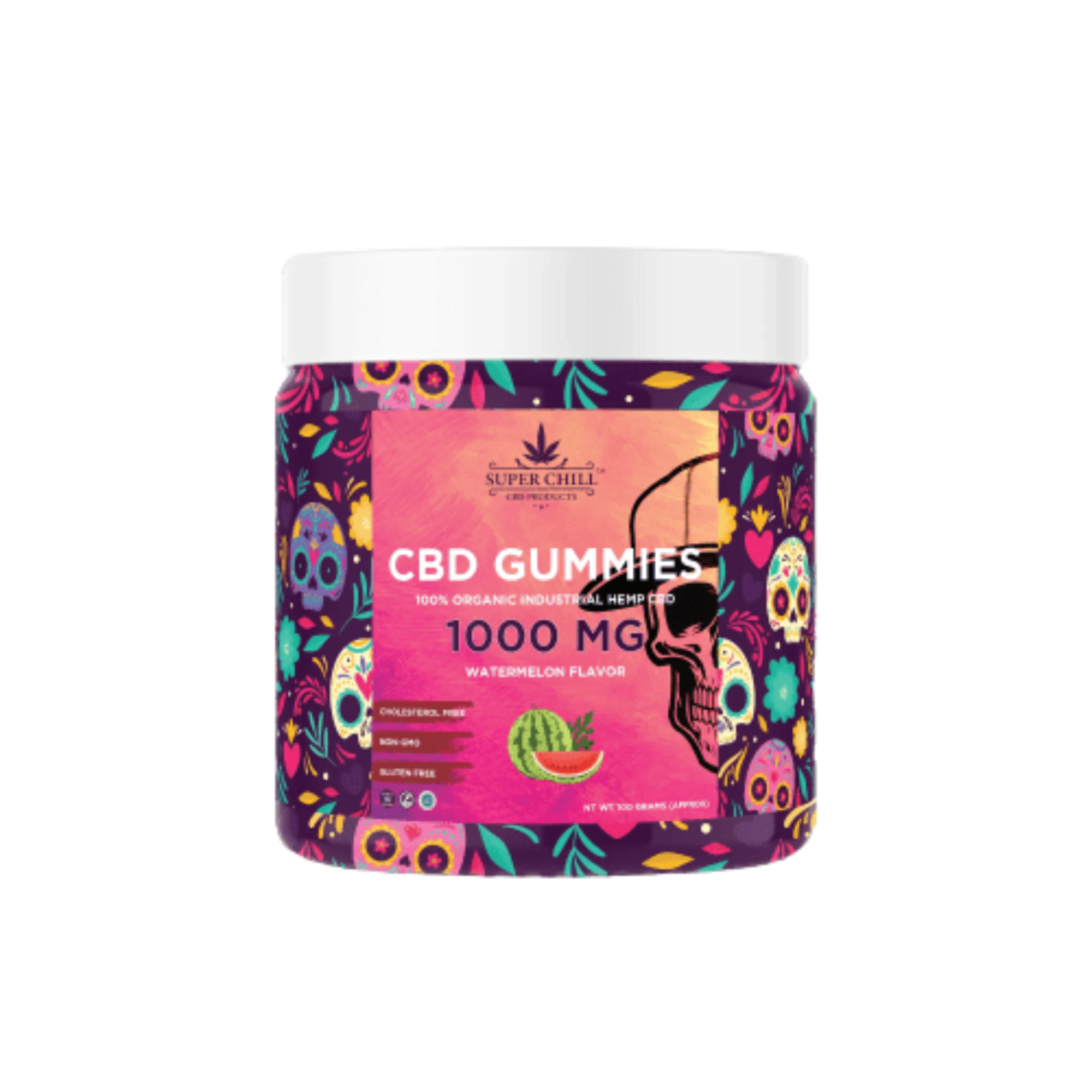 CBD Gummies Jar 1000MG